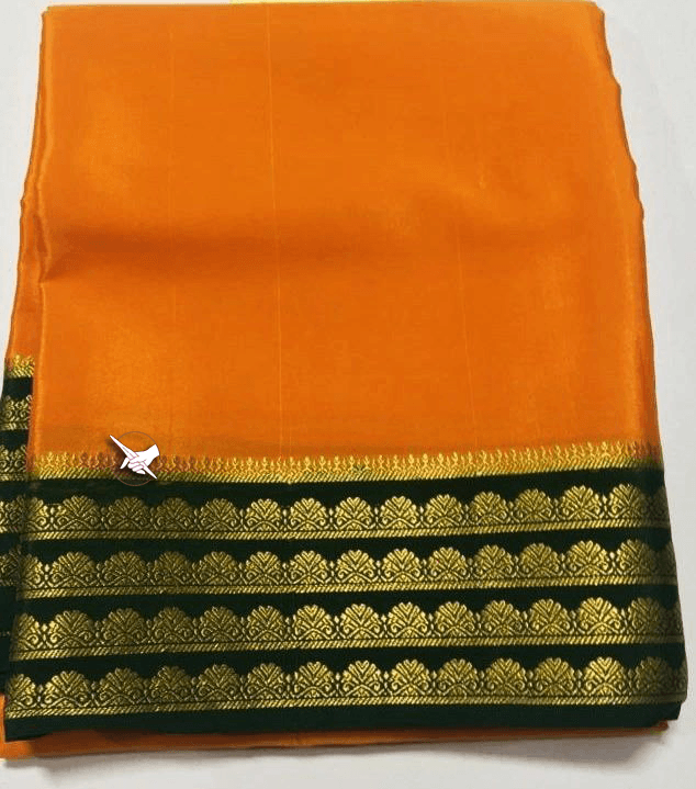 Soft Silk Mysore Crepe by Icultuers – Elegant Indian Ethnic Wear