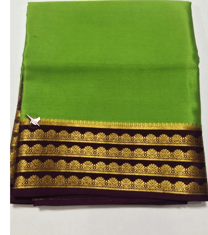 Soft Silk Mysore Crepe by Icultuers – Elegant Indian Ethnic Wear