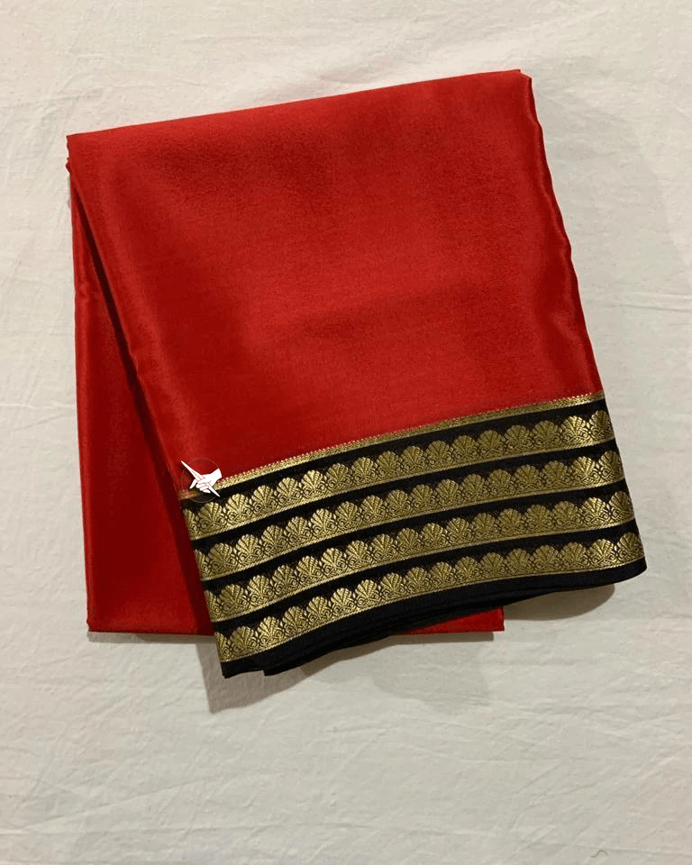 Soft Silk Mysore Crepe by Icultuers – Elegant Indian Ethnic Wear