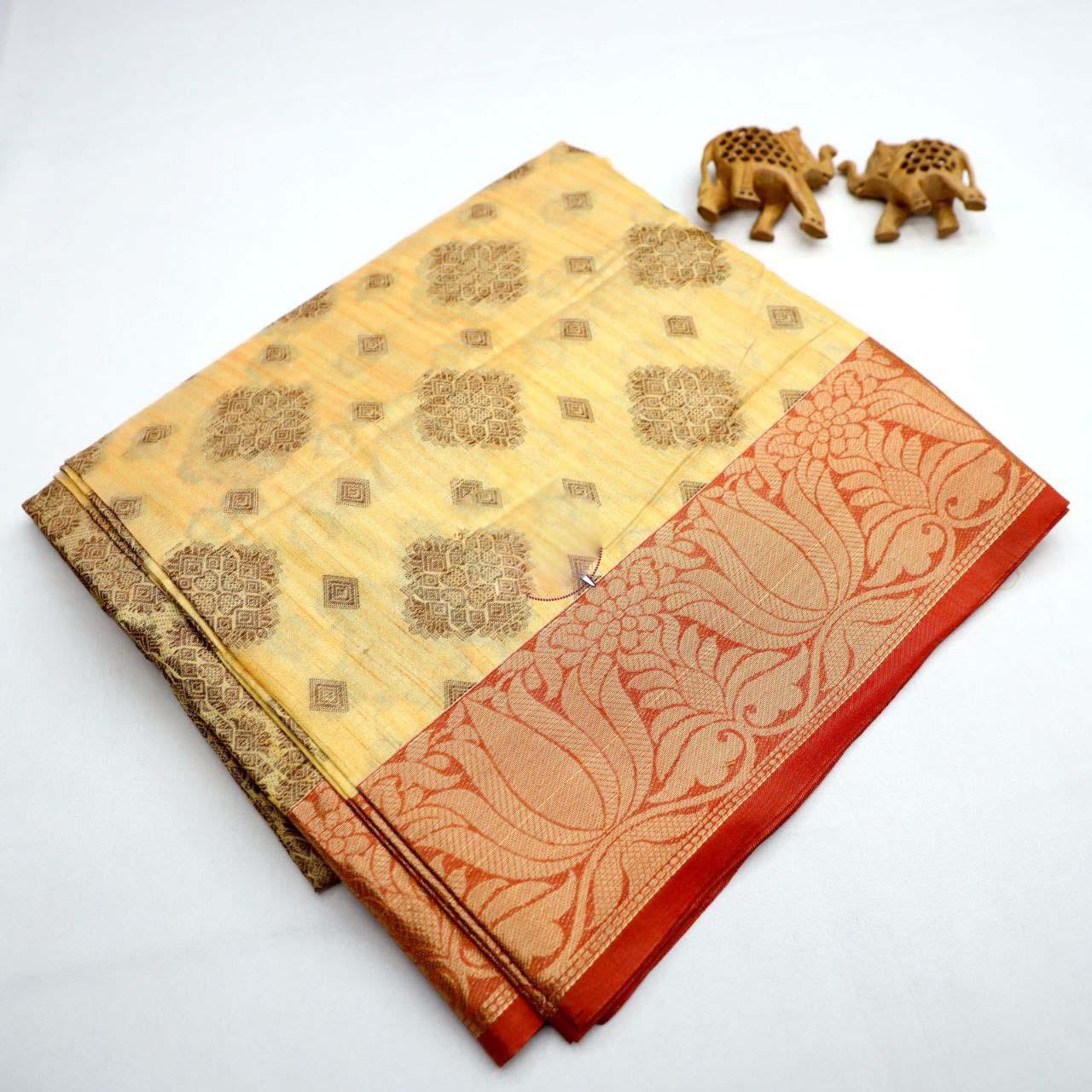 Exclusive Bridal Silk Sarees – Heavy Zari Border Work Collection