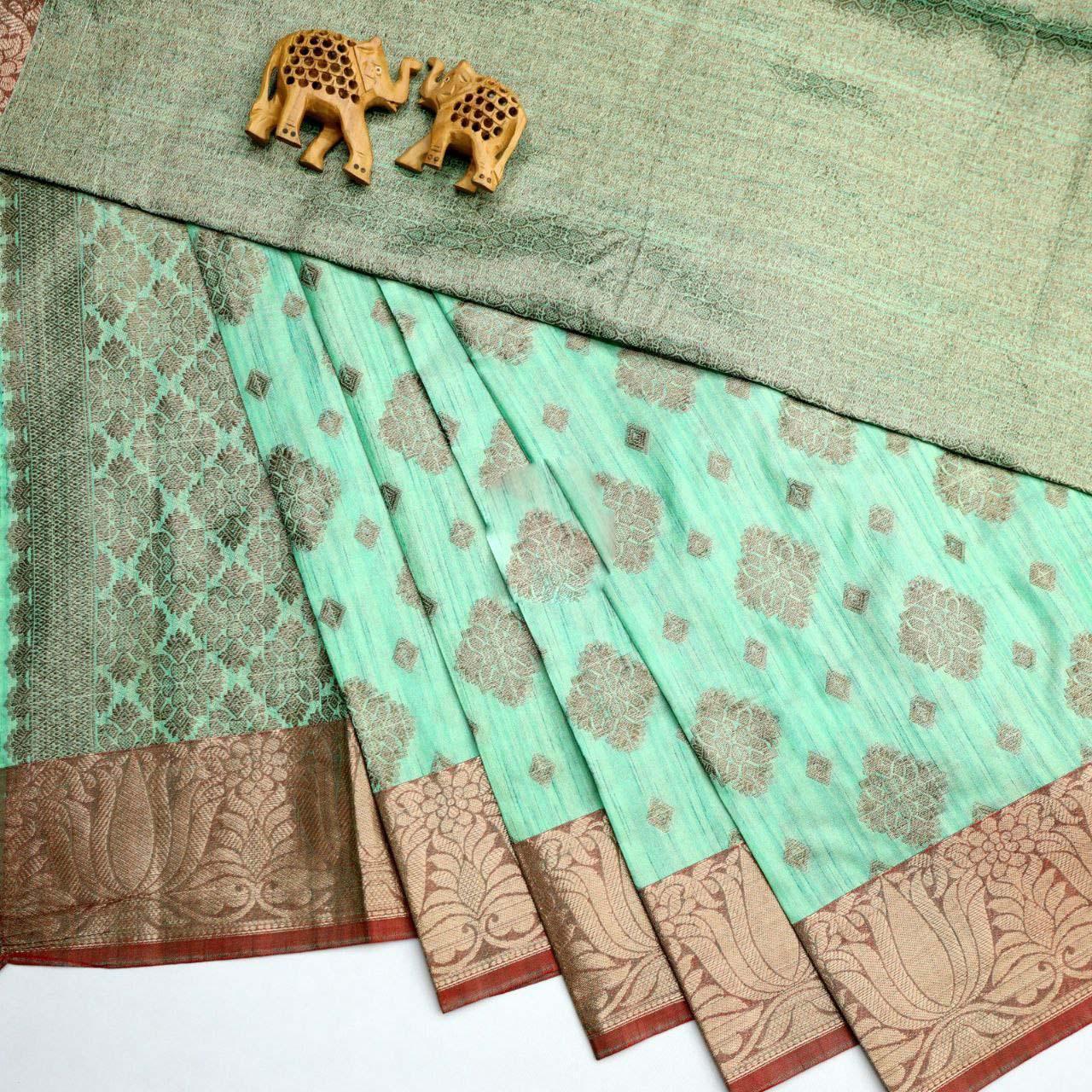 Exclusive Bridal Silk Sarees – Heavy Zari Border Work Collection