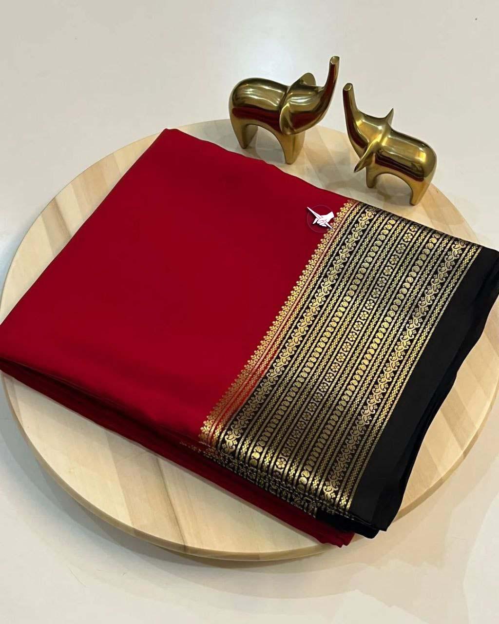 Traditional Mysore Soft Silk by Icultuers – Perfect for Weddings