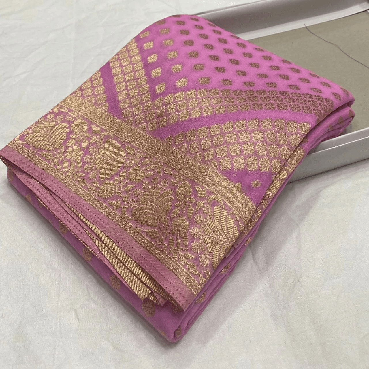 Exclusive Pure Georgette Silks by Icultuer – Graceful Draping Style