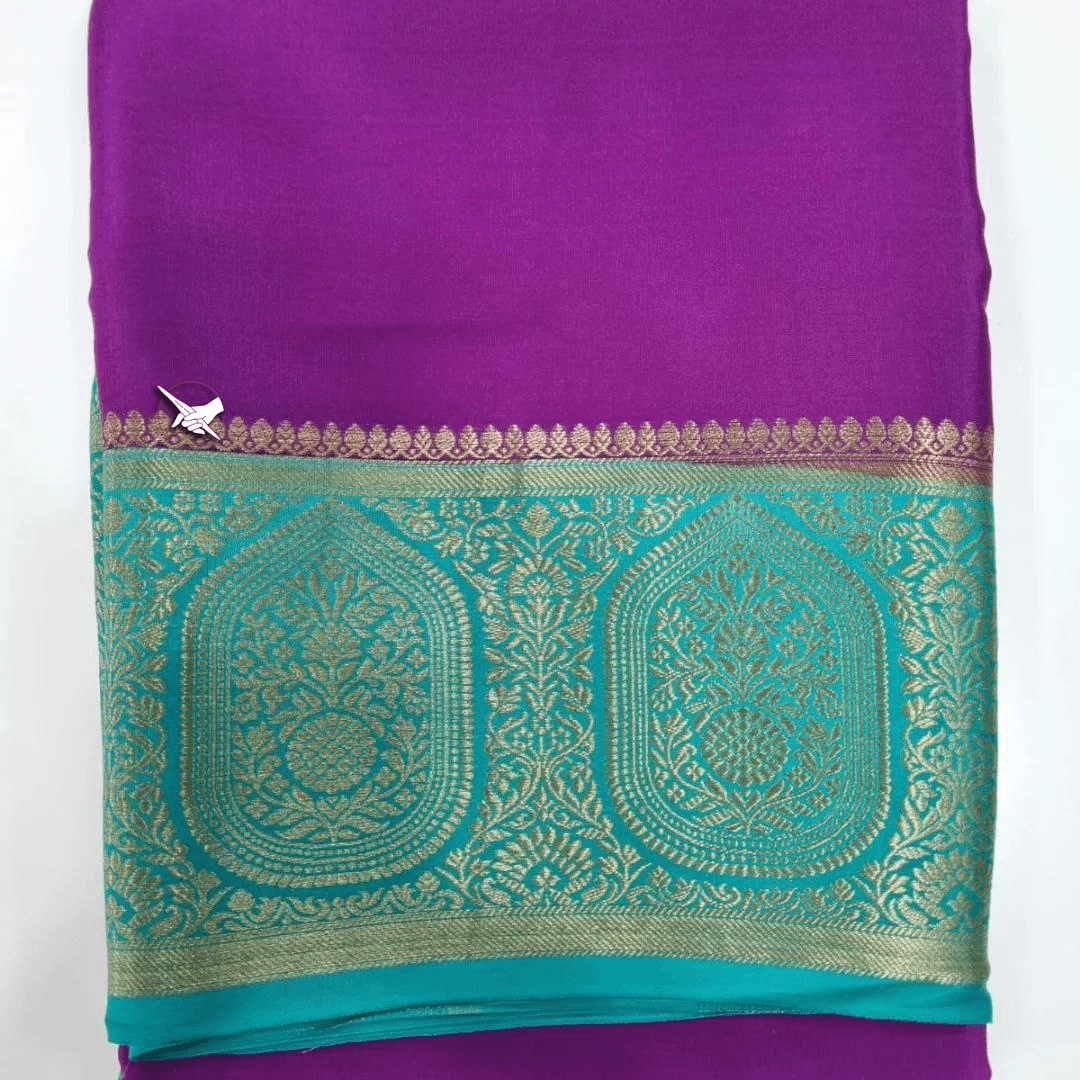 Authentic Elegance: Pure Mysore Silk by Icultuers for Every Occasion