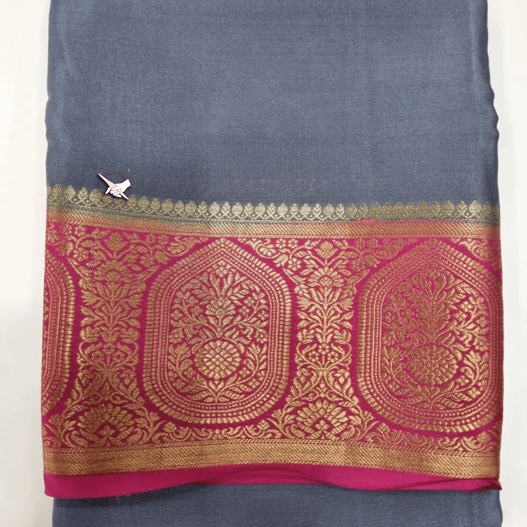 Authentic Elegance: Pure Mysore Silk by Icultuers for Every Occasion