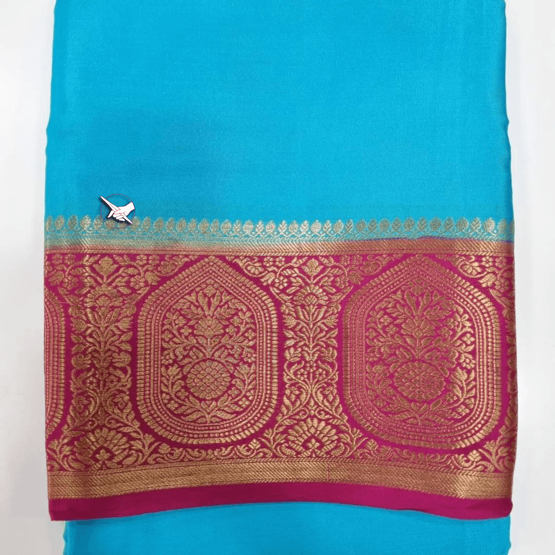 Authentic Elegance: Pure Mysore Silk by Icultuers for Every Occasion