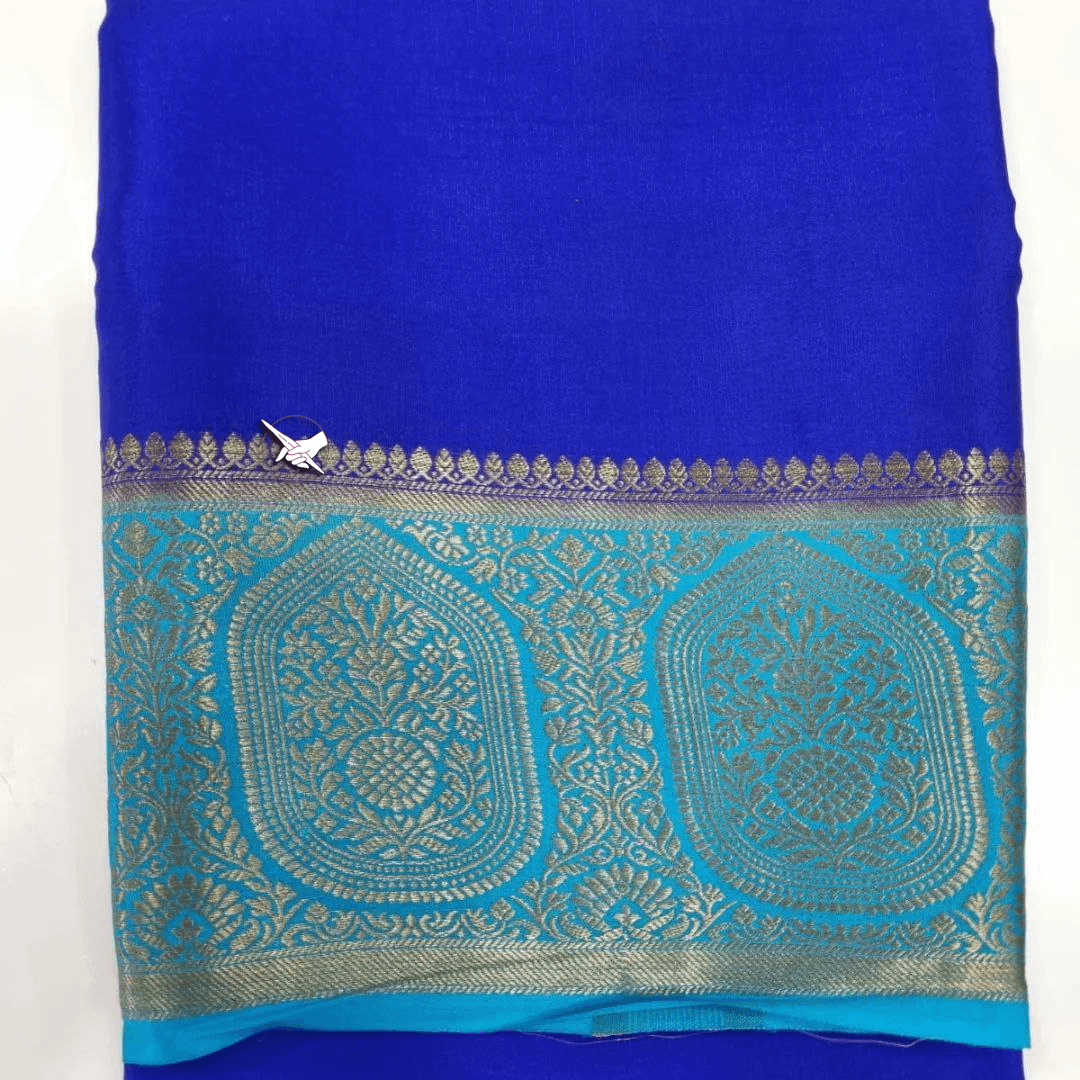 Authentic Elegance: Pure Mysore Silk by Icultuers for Every Occasion