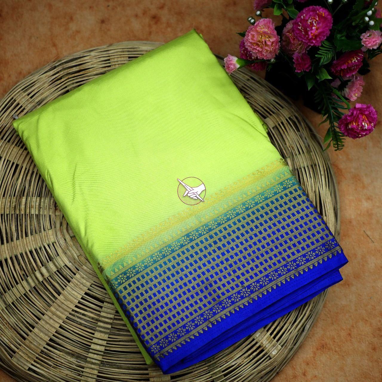 Premium Quality Mysore Crepe Silk Sarees – Soft & Shiny