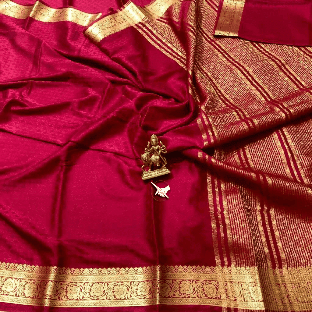 Elegant Traditional Mysore Silk Sarees – Pure Silk Weave