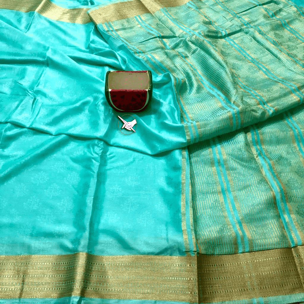 Classic Weave: Soft Mysore Silk with Lined Pallu