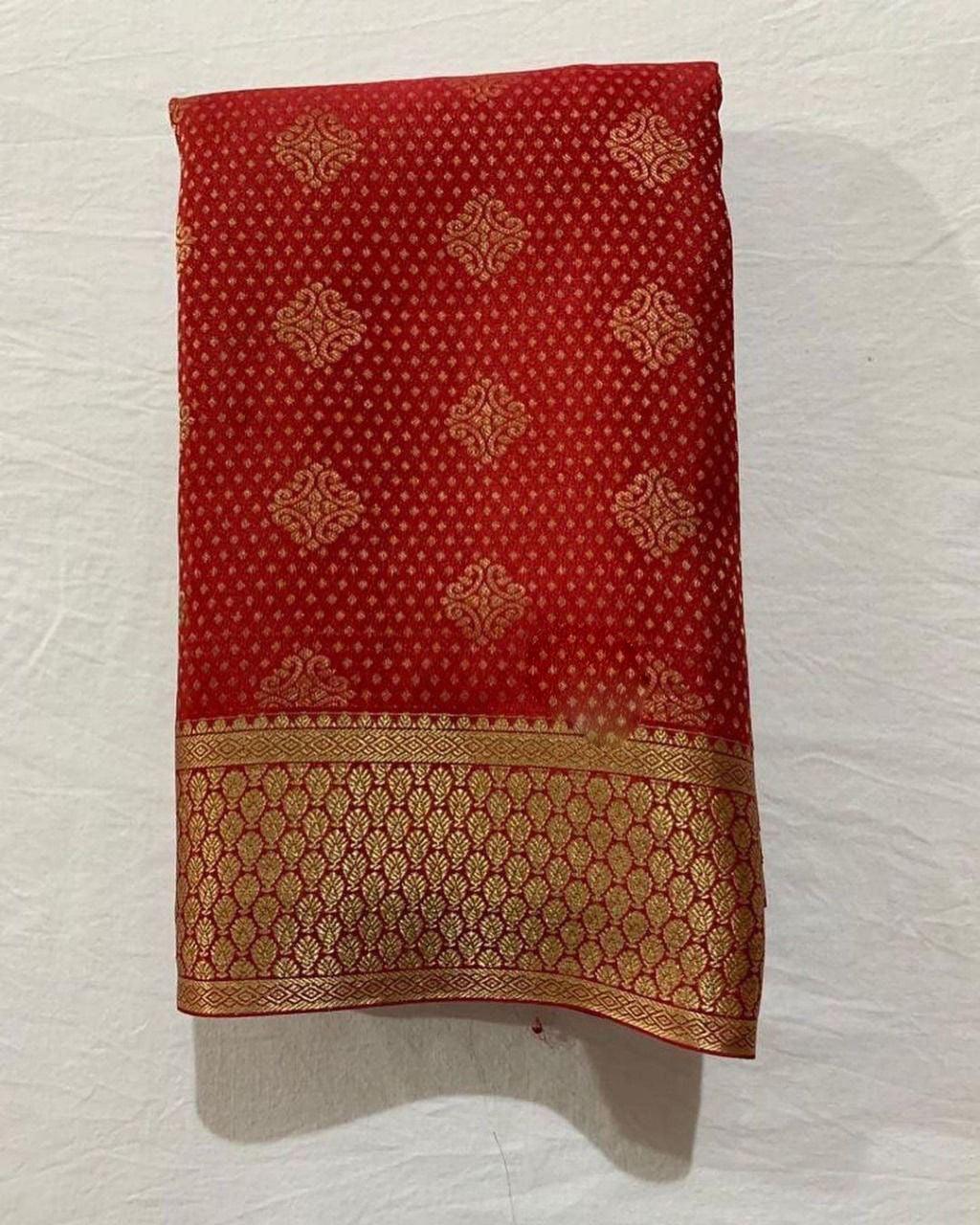 Premium Pure Georgette Silks Sarees – Lightweight & Luxurious