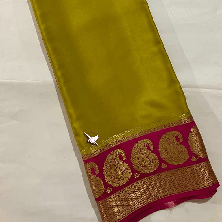 Shop Pure Mysore Crepe Soft Silk by Icultuers – Grace in Every Drape
