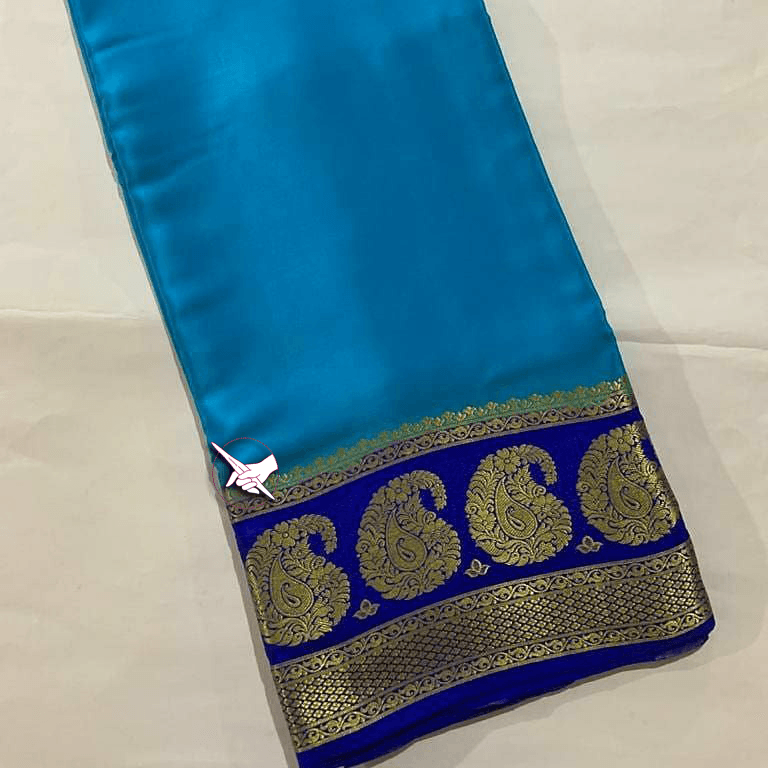 Shop Pure Mysore Crepe Soft Silk by Icultuers – Grace in Every Drape