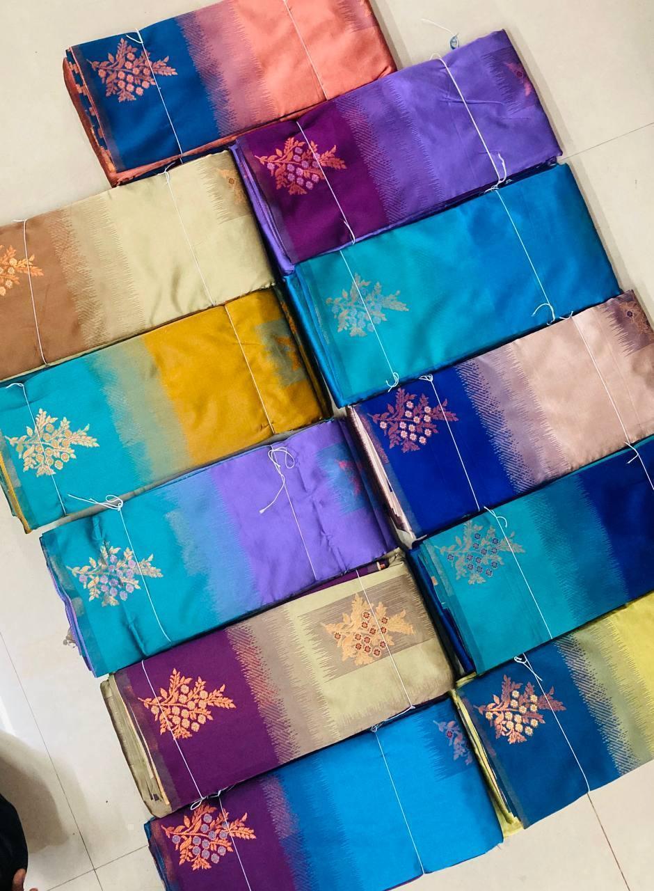 Exclusive Kubera Fine Quality Soft Silk Material from Salem Elampilai