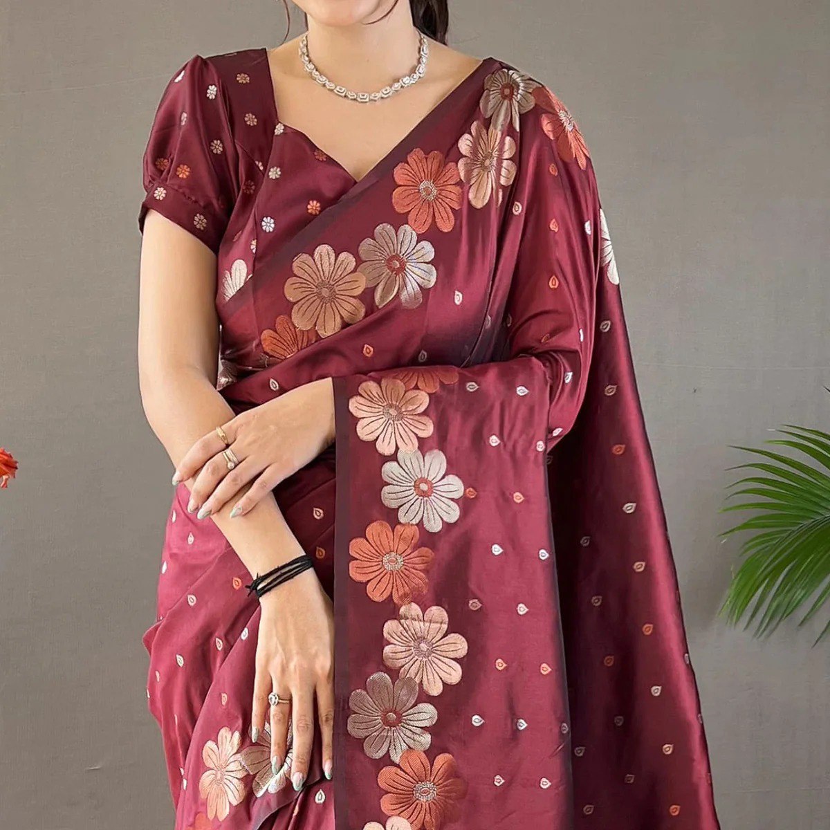 Mesmerising icultural Soft Banarasi Silk Saree