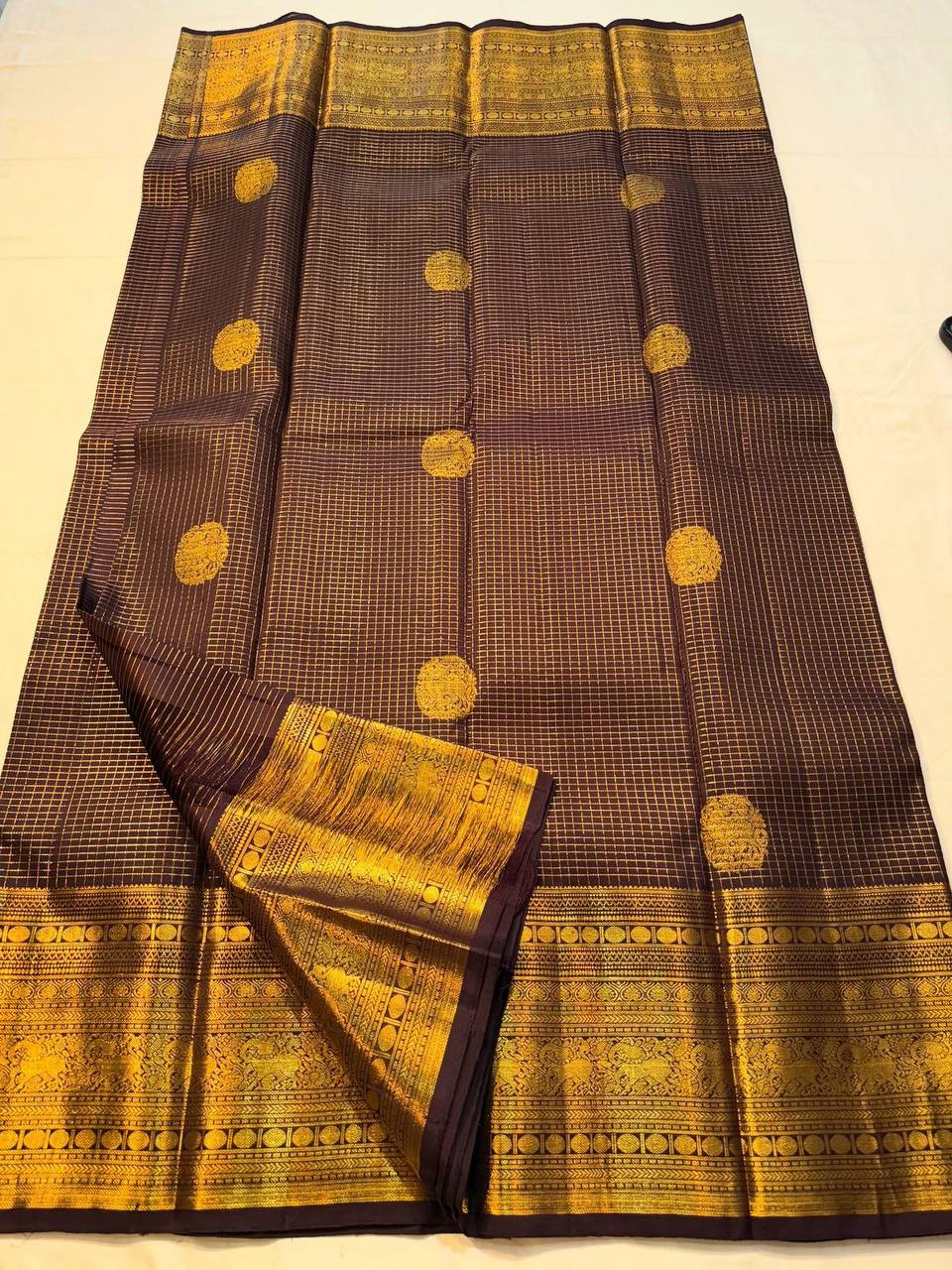 icultural Premium Luxury Banarasi Silk Saree with Grand icultural Gold Zari Pallu