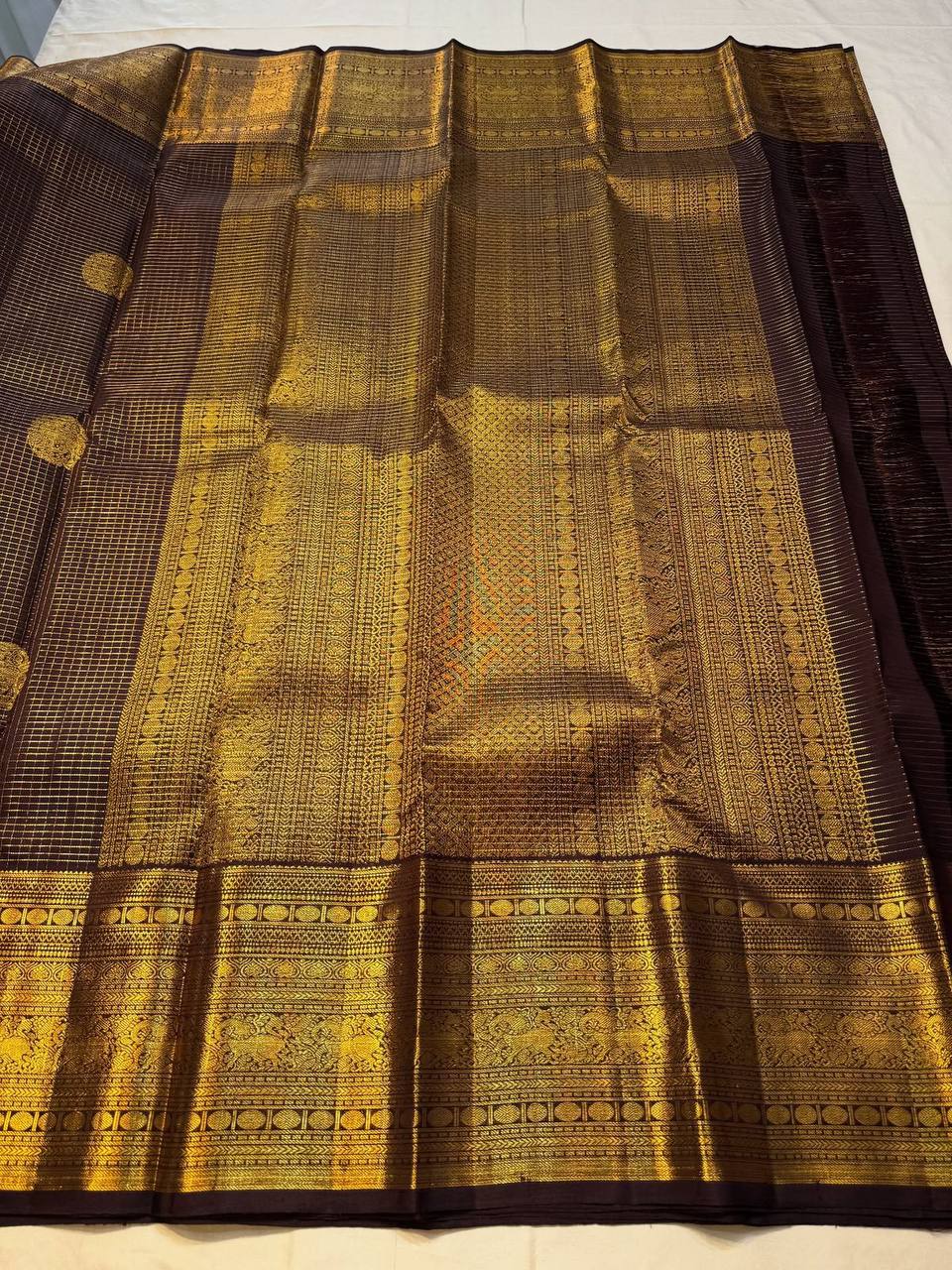 icultural Premium Luxury Banarasi Silk Saree with Grand icultural Gold Zari Pallu