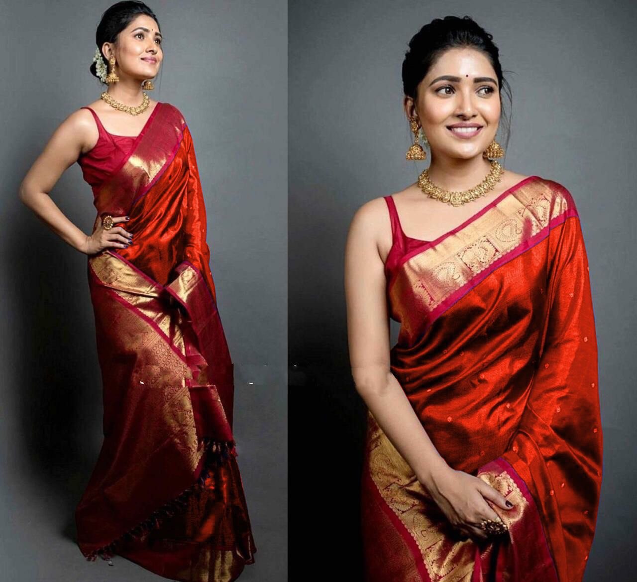 Banaras Soft Silk by Icultuer With Kadwa Technique