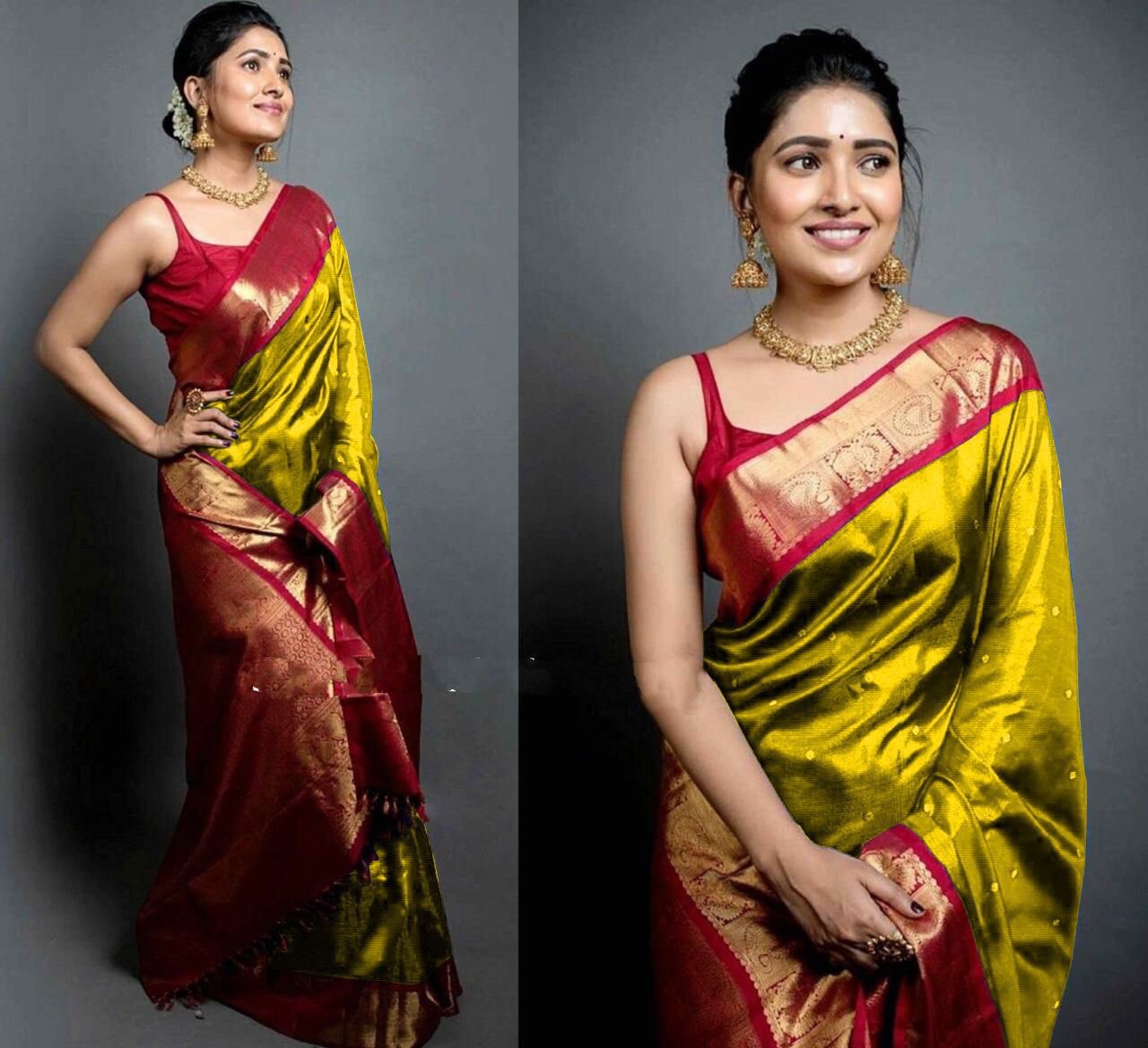 Banaras Soft Silk by Icultuer With Kadwa Technique
