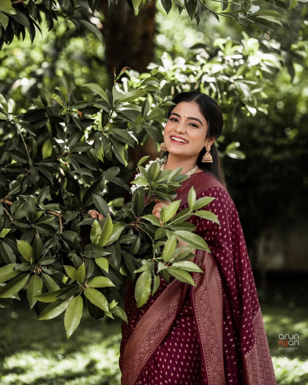 icultural Banarasi Silk Saree with Traditional Woven Pallu & Border
